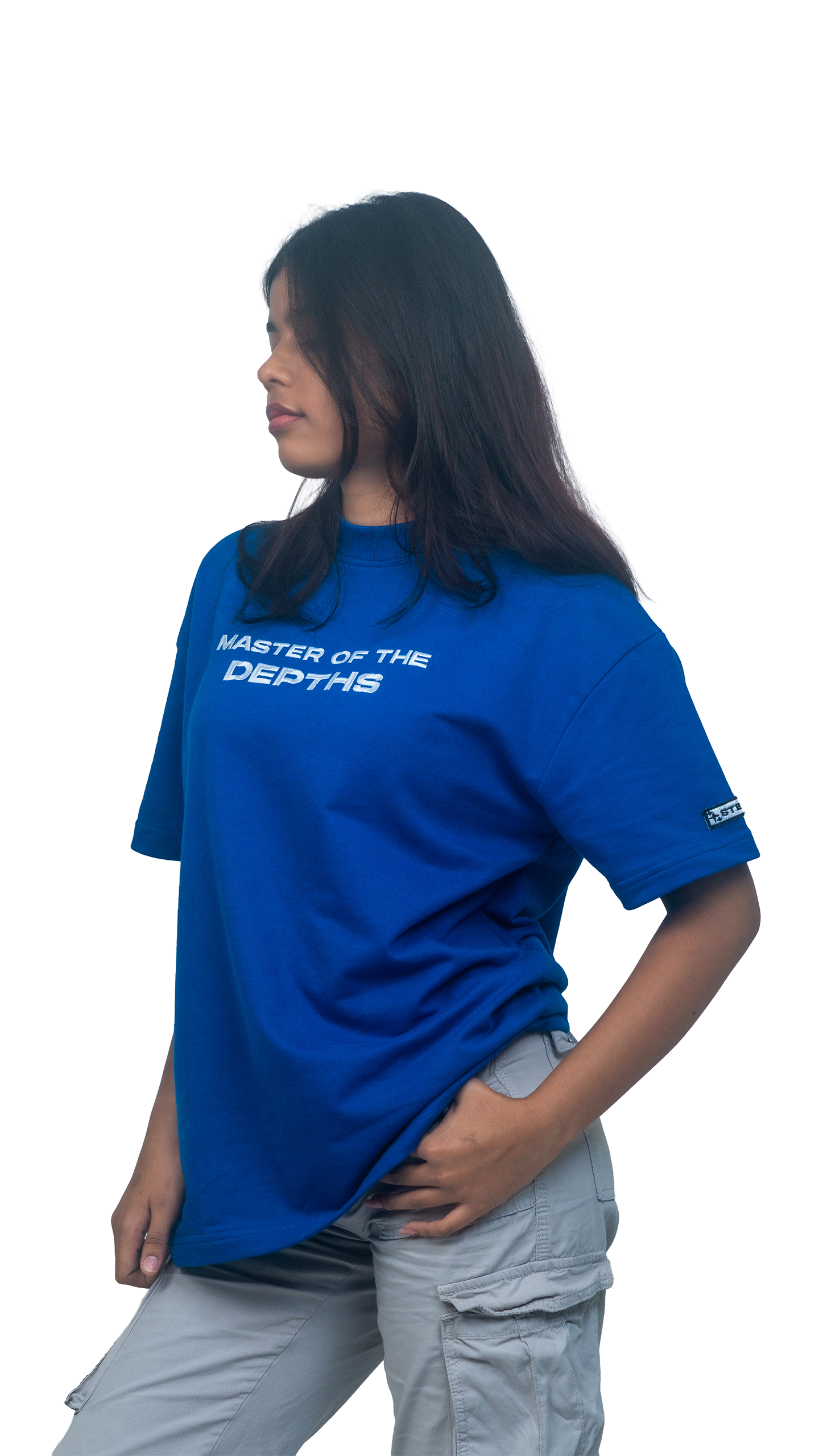 THE DEPTHS - OVERSIZED EMBROIDERED TEE