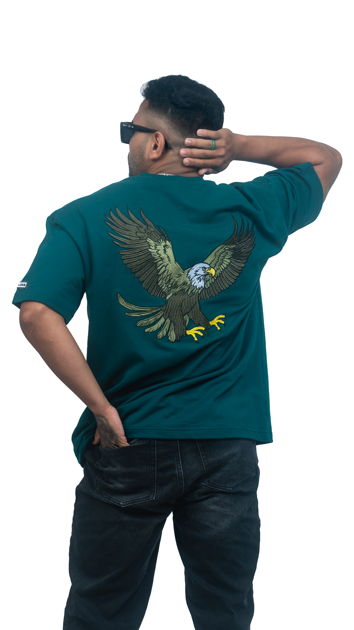 FOCUS - OVERSIZED EMBROIDERED TEE