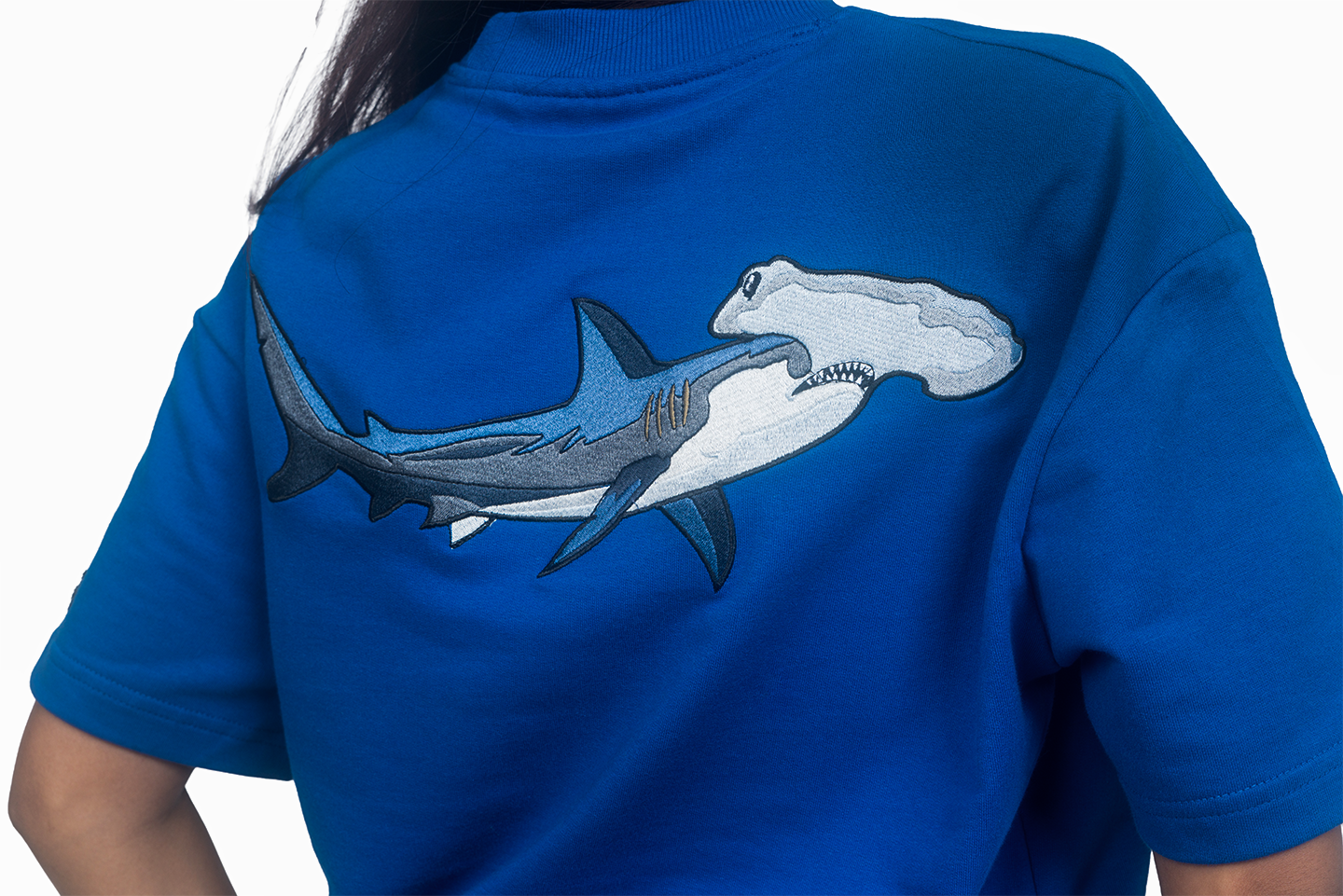 THE DEPTHS - OVERSIZED EMBROIDERED TEE