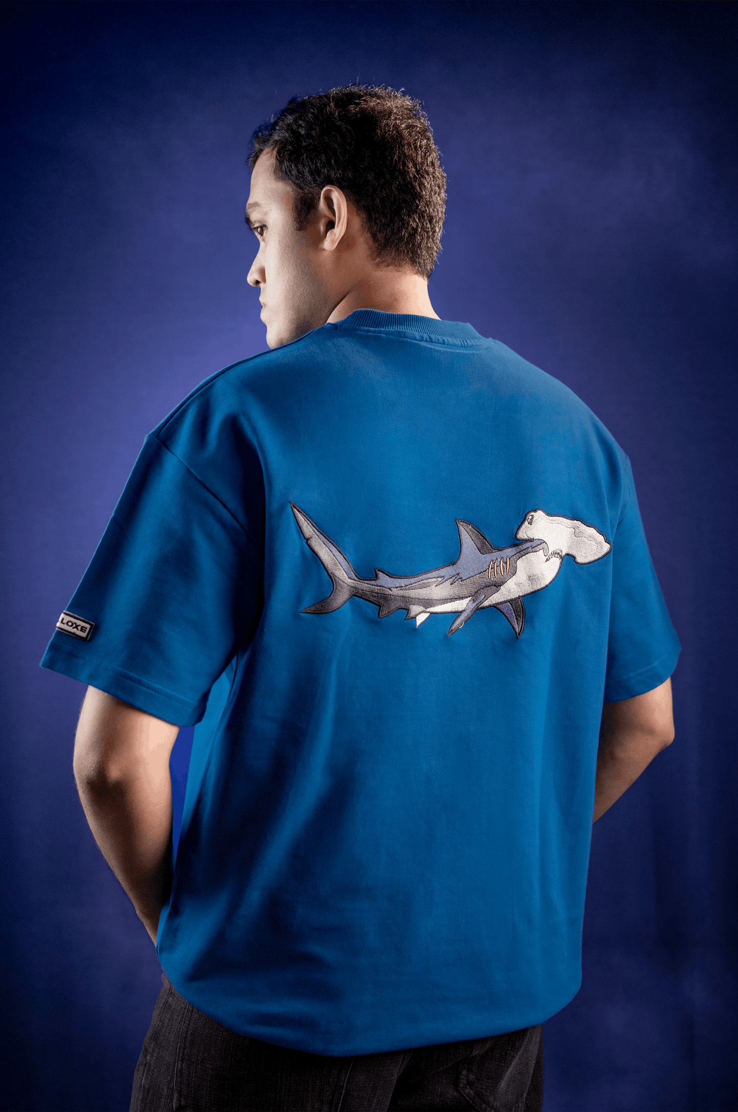 THE DEPTHS - OVERSIZED EMBROIDERED TEE