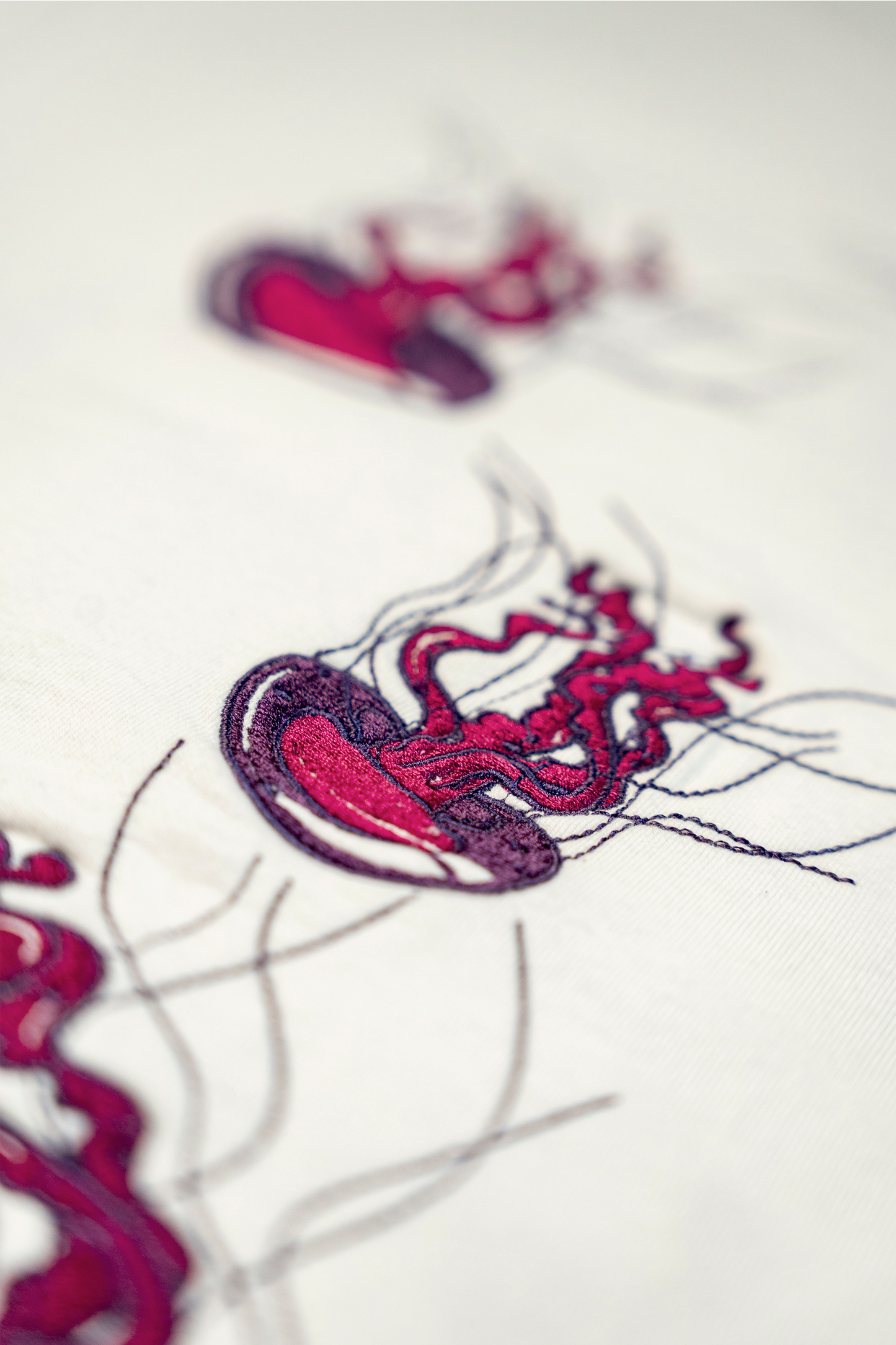 TRANQUILITY - UNISEX OVERSIZED EMBROIDERED TEE